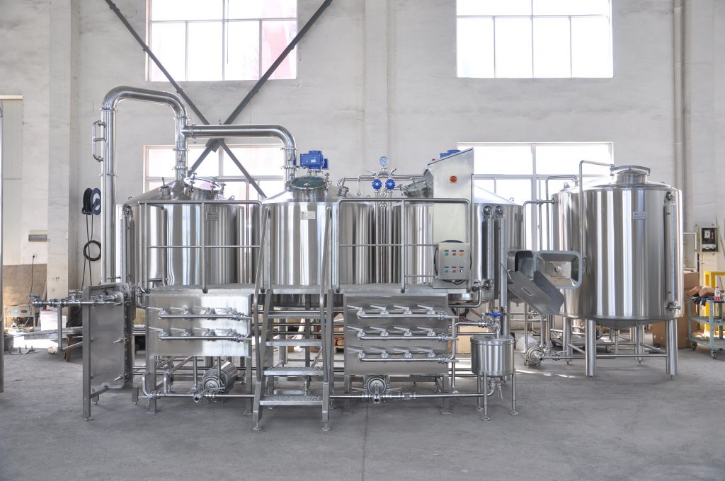 1000L 2vessels turnkey brewery equipment