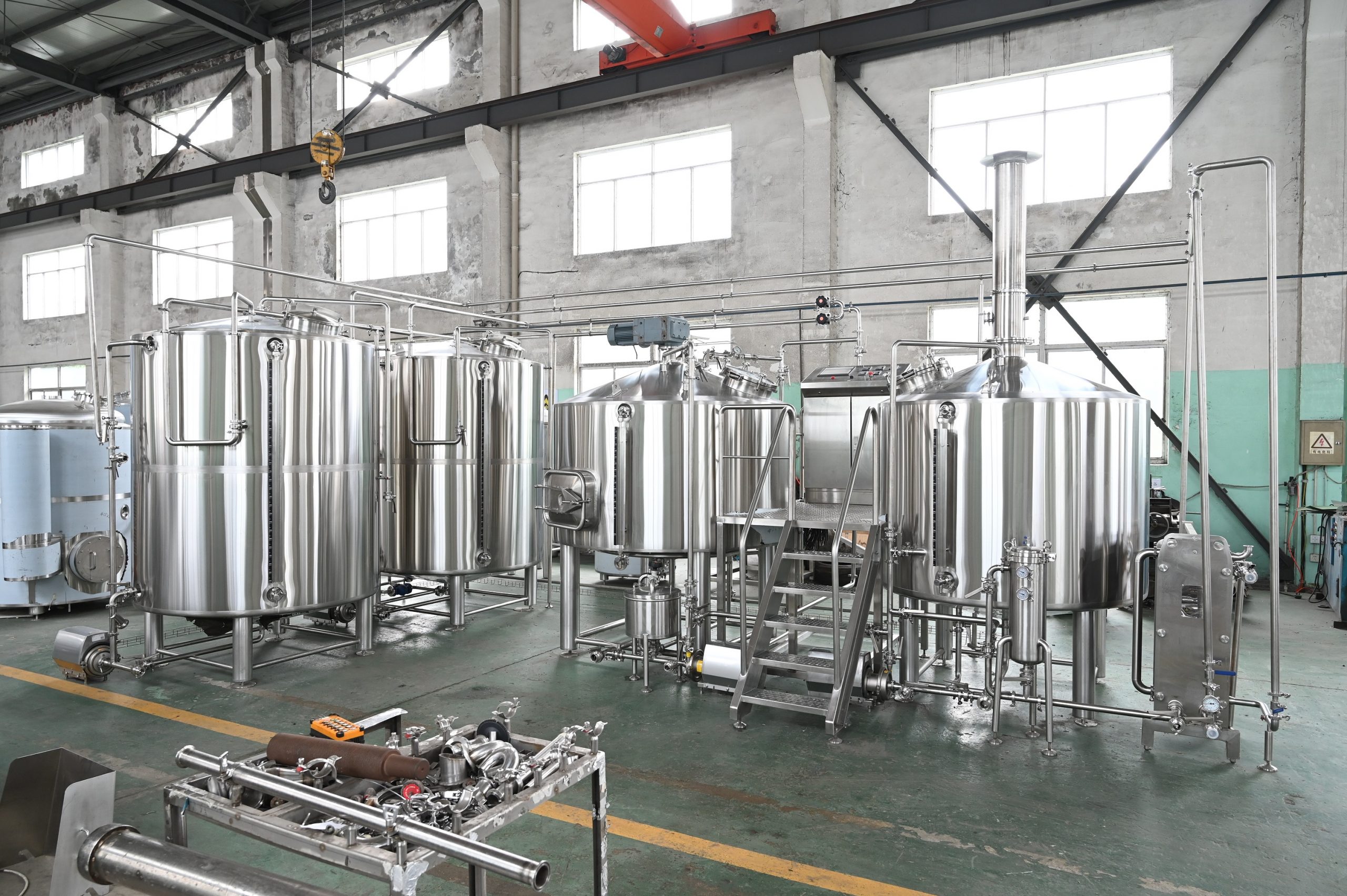 15bbl steam 2vessels brewhouse system