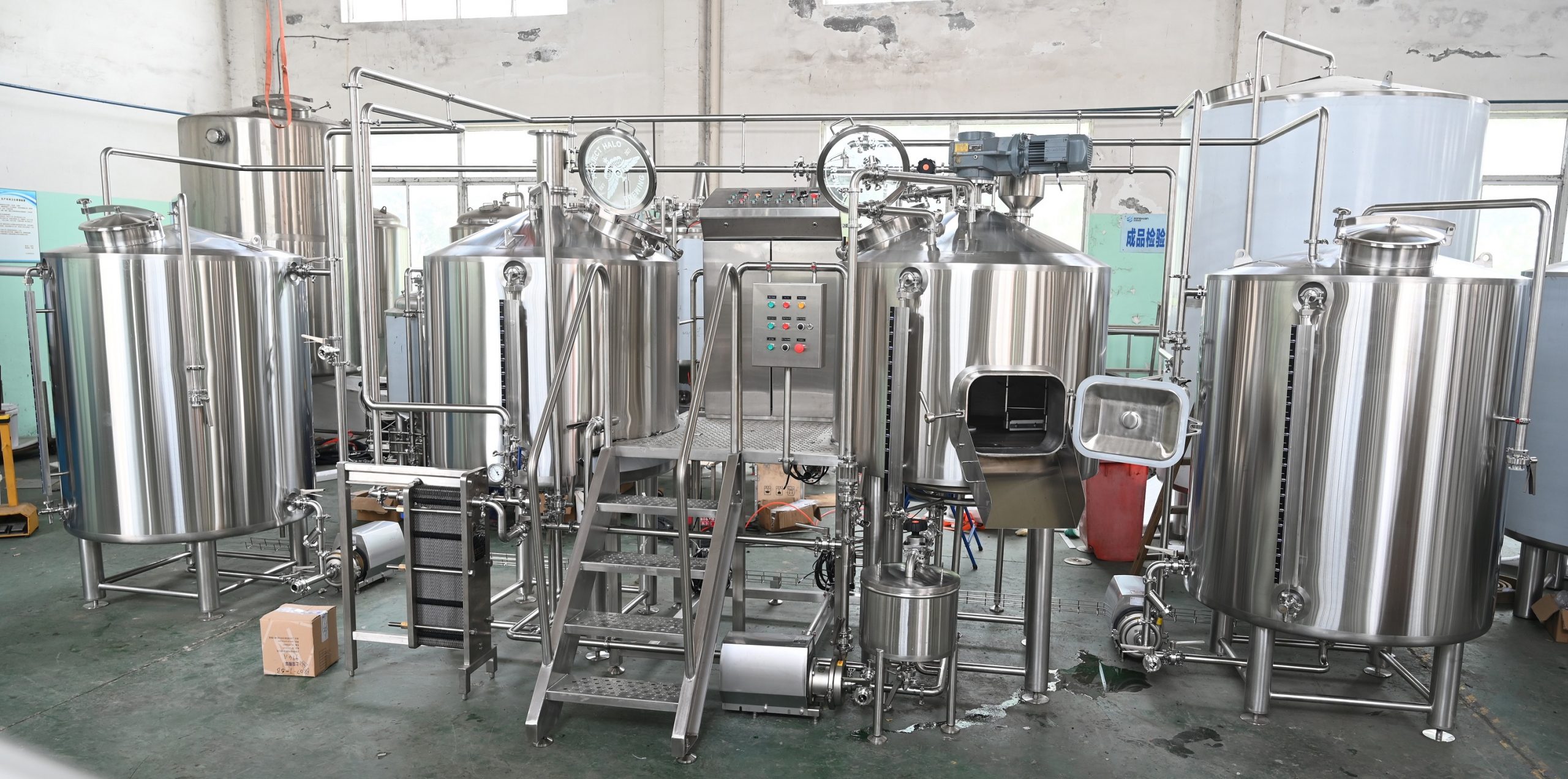 5BBL electric brewing equipment 