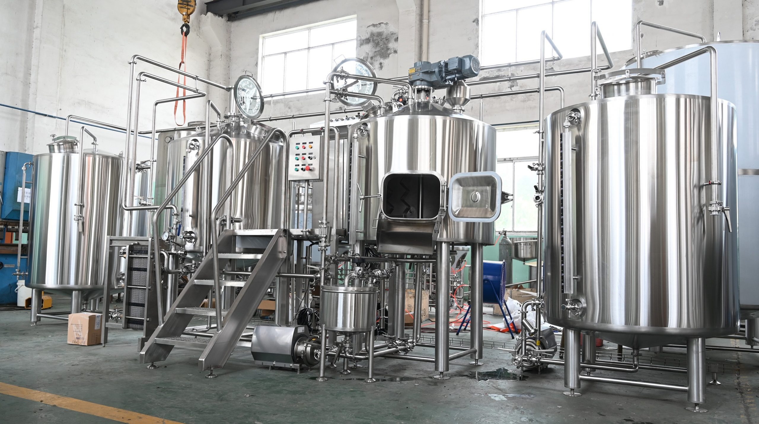 5bbl electric brewhouse 