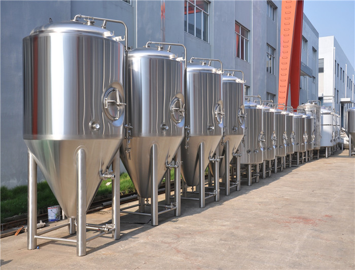 15BBL jacketed brite tank