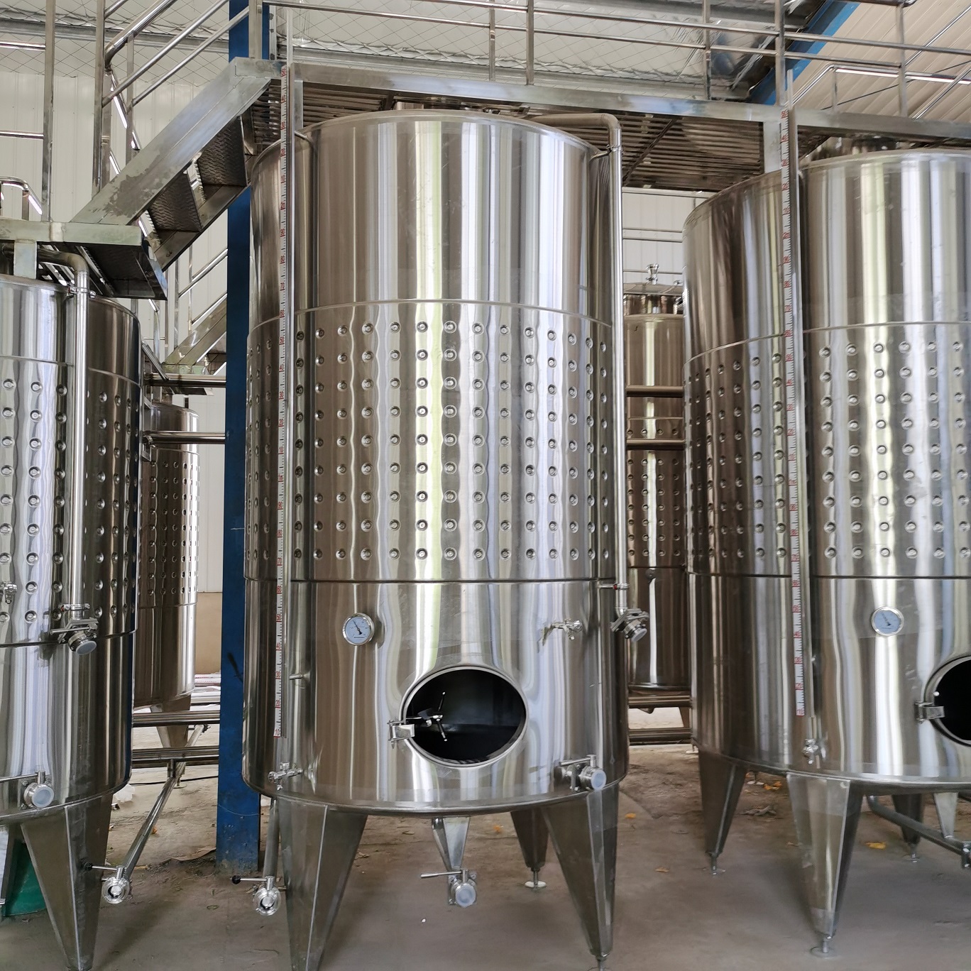 2000L Cider Fermentation Tanks