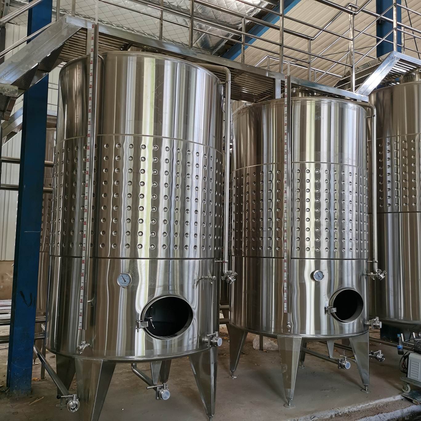 2000L Cider Fermentation Tanks