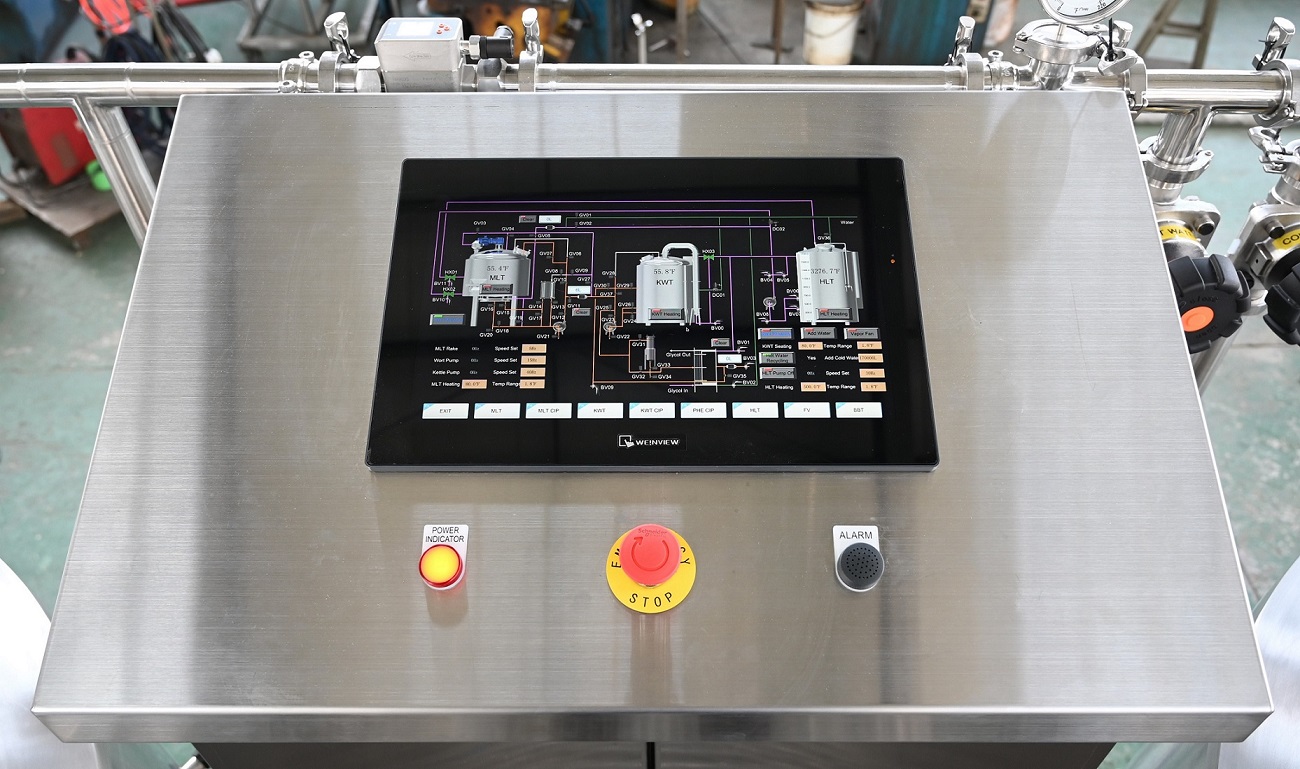 Control System for Brewing Equipment