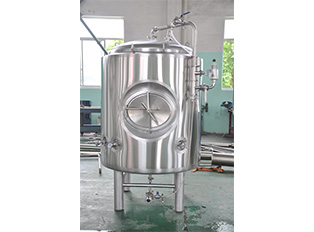 7 bbl stainless steel jacketed brite tank