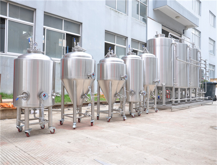 200L  Jacketed Brite Tank