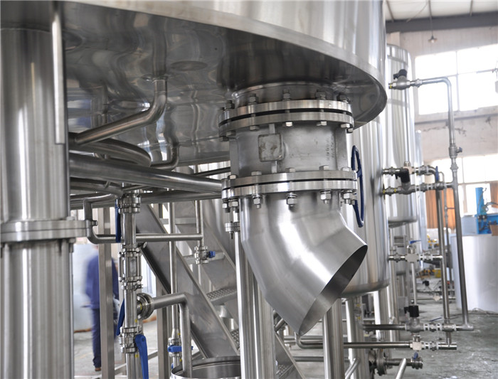 large brewing equipment, large beer brewing equipment, industrial beer