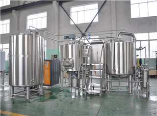 1000L 2vessels electric/steam brewery equipment