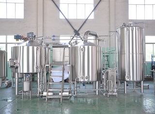 2000L 2 or 3 or 4vessels Microbrewery equipment