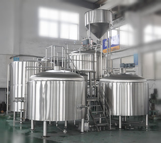 30bbl 4vessels automated larger beer brewing system