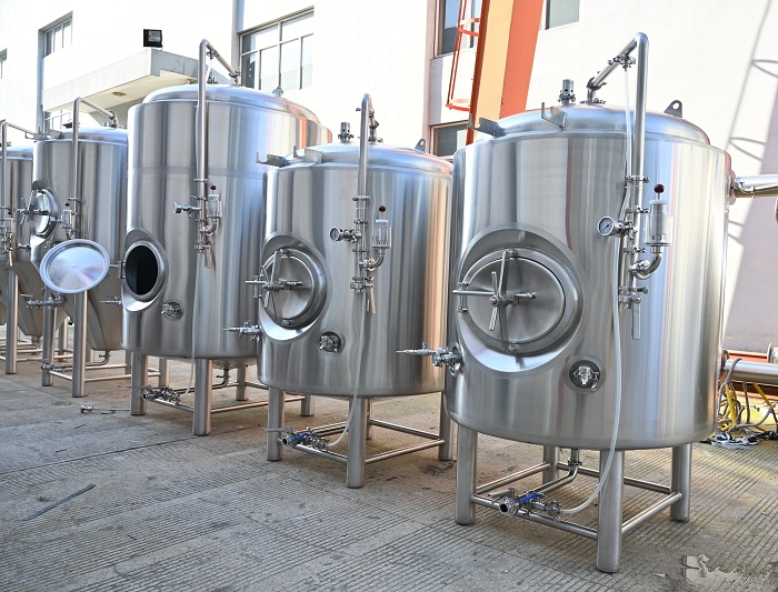 NFE 7bbl And 15BBL Jacketed Brite Tank