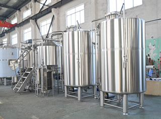 7bbl electric/steam/direct fired 2vessles brewing system