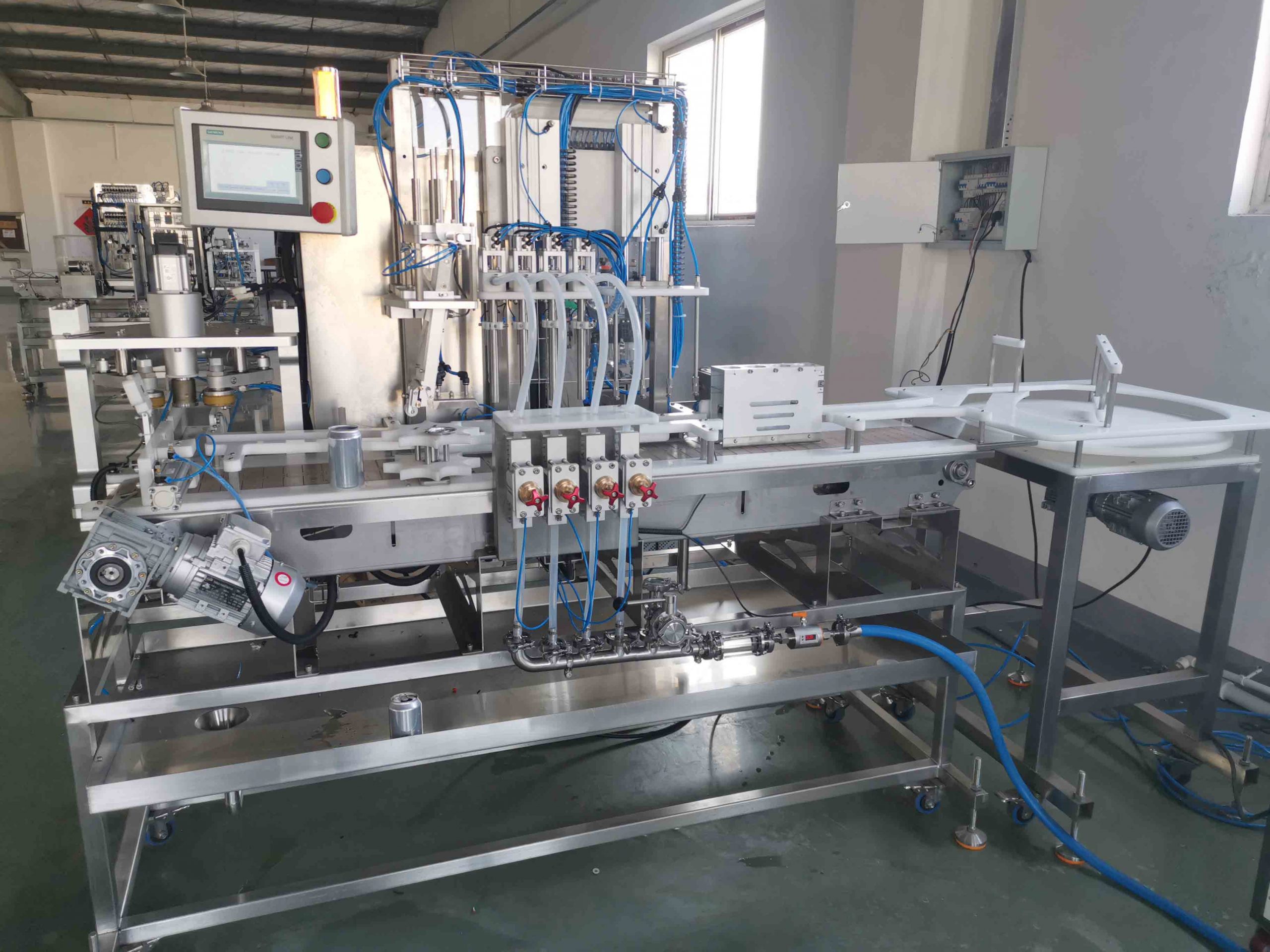 Can Rinser/Filler/Seamer