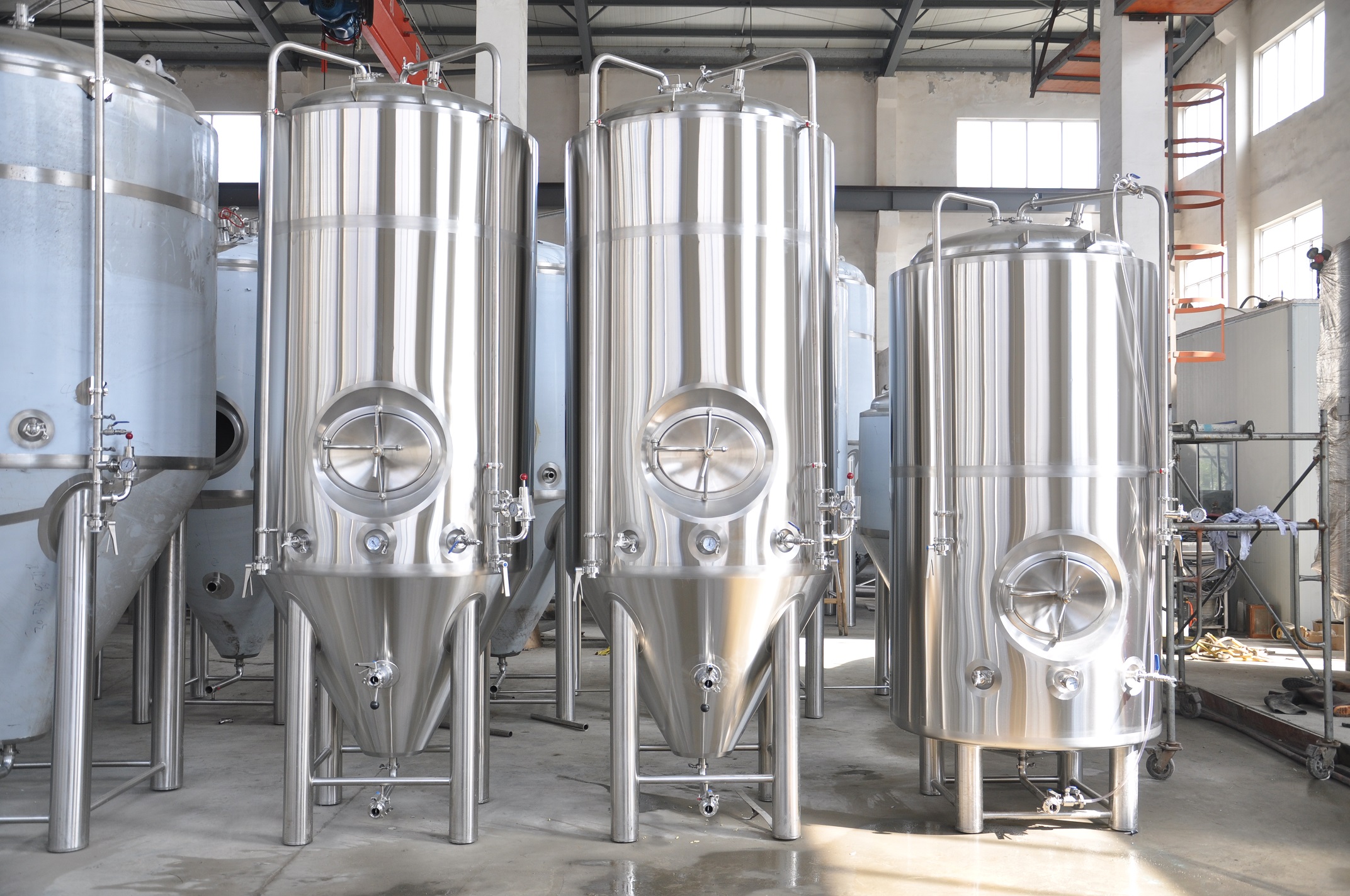 The Advantage of Using Slender Beer Fermenters And Brite Tanks