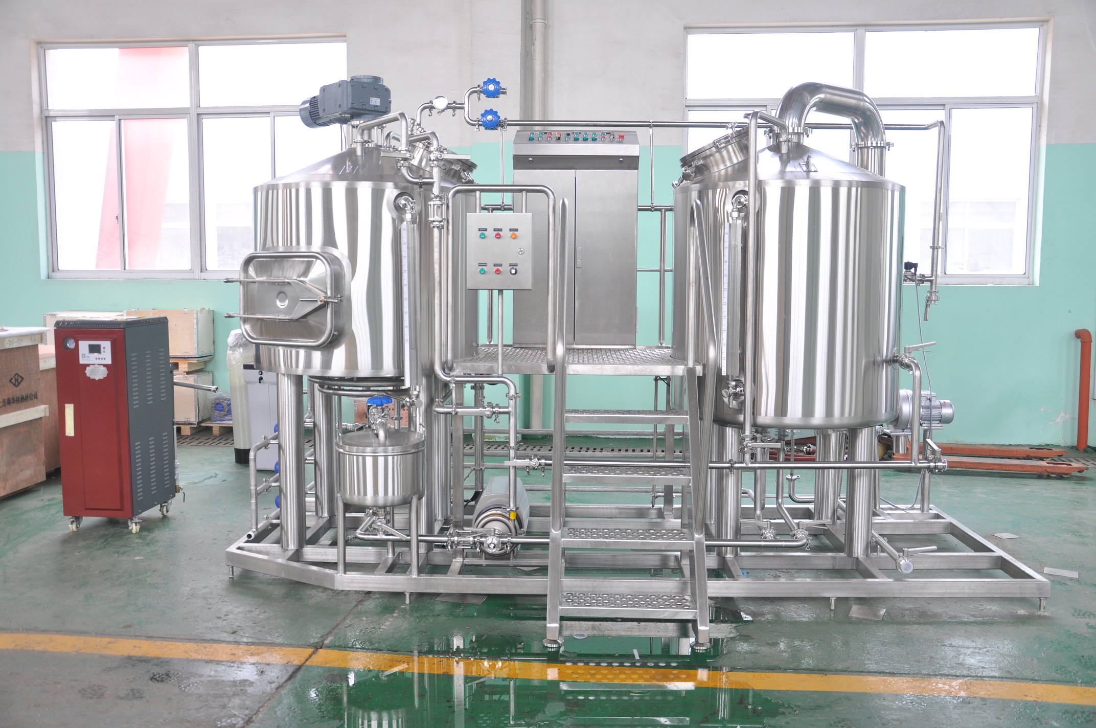 Introducing The 500L Craft Beer Machine For Commercial Scale Production