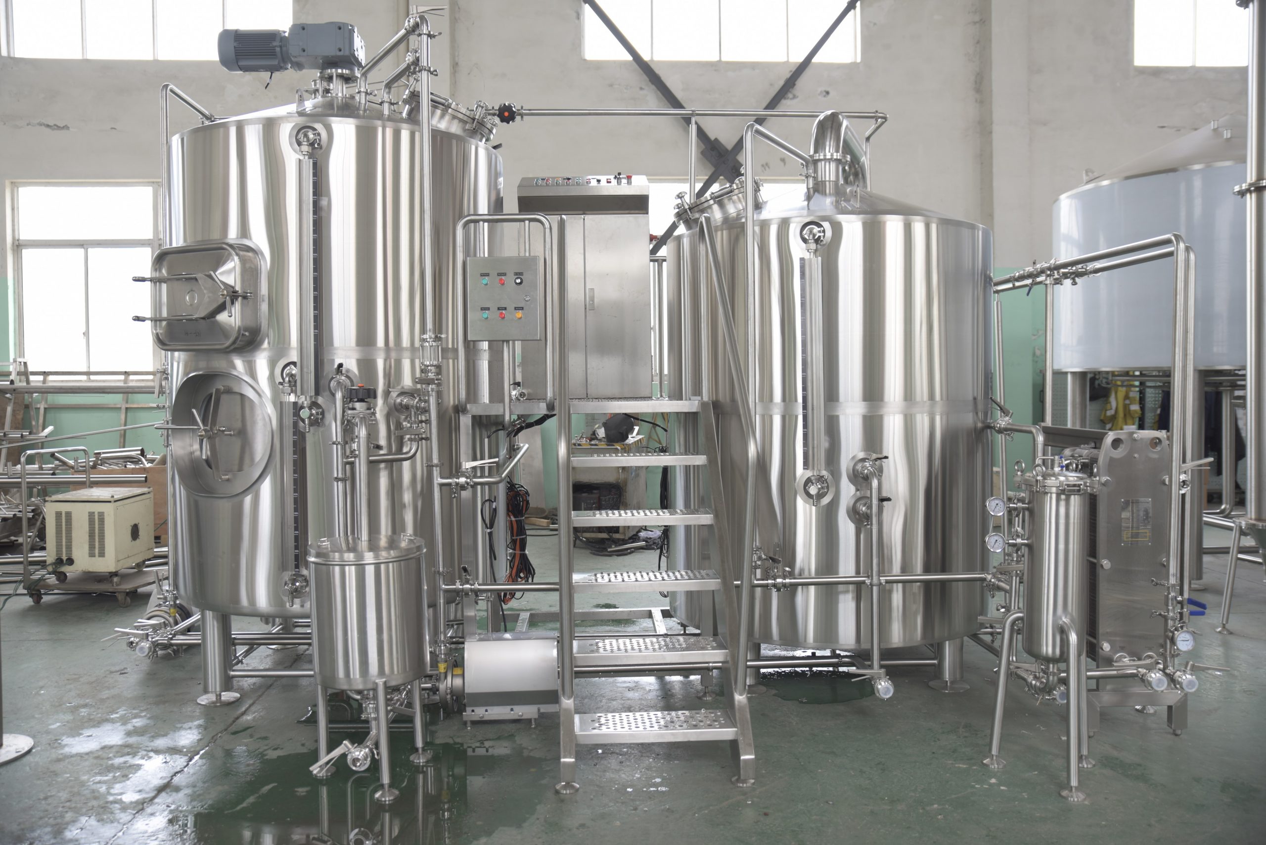 The Benefits For Using The Combo HLT/Mash Brewhouse