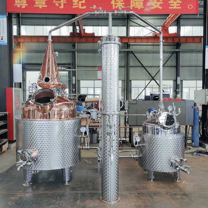 150 gallons Double-still Distillery Equipment