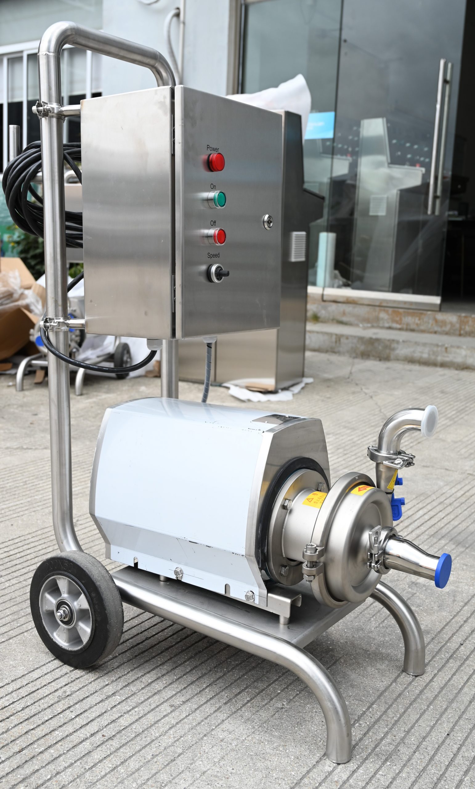 The Portable Pump For Brewing Equipment