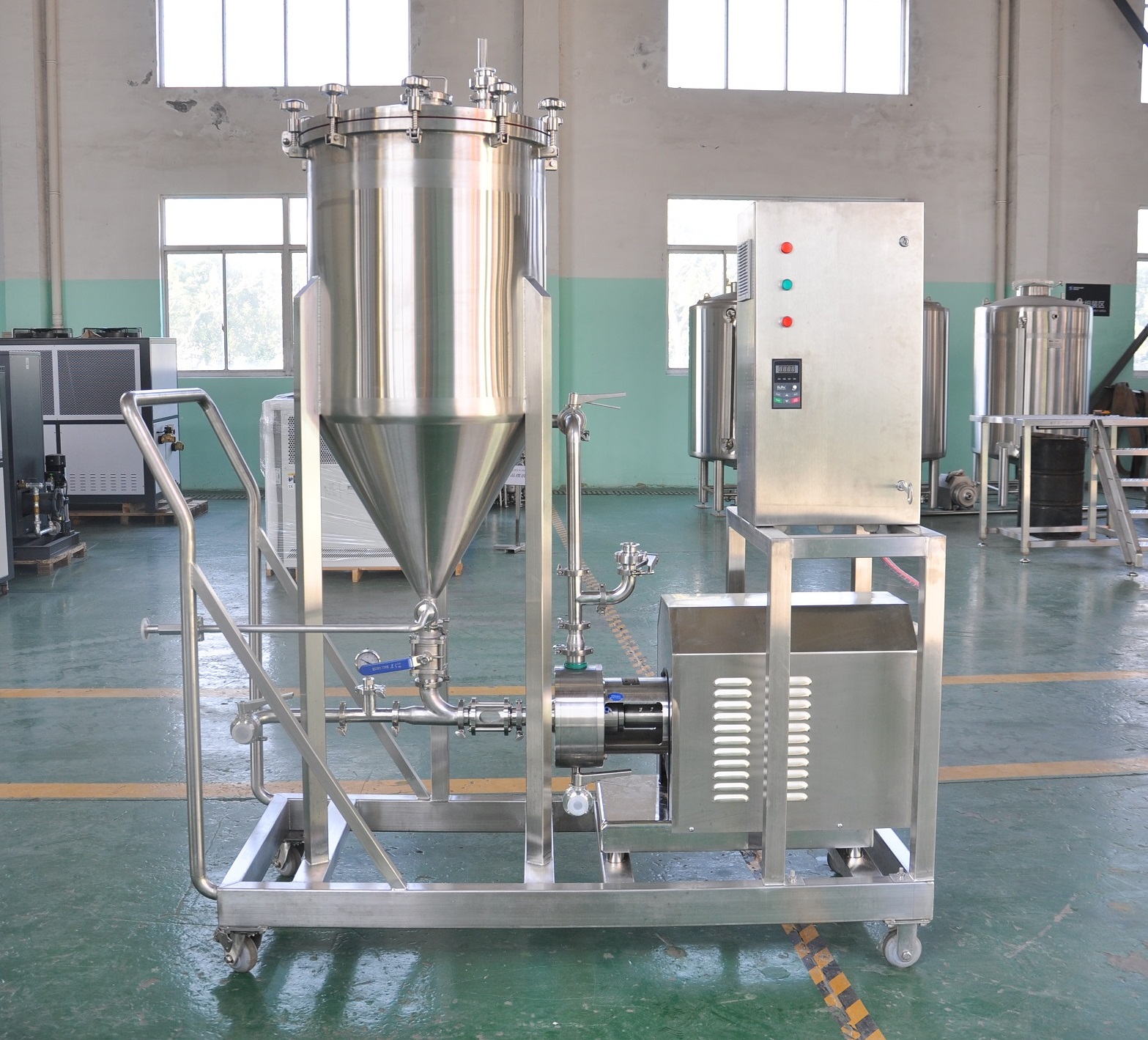 200L Portable Dry Hopping Skid