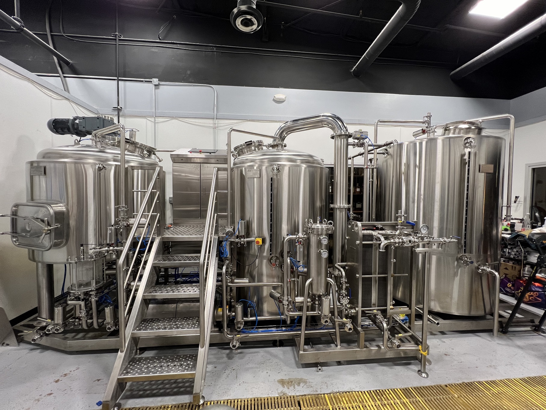 New Home of NFE 7bbl Direct Fired Brewhouse for 2024CBC Trade Show
