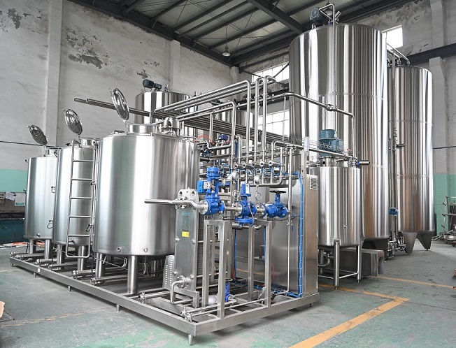 CIP Cleaning system for tanks and pipes