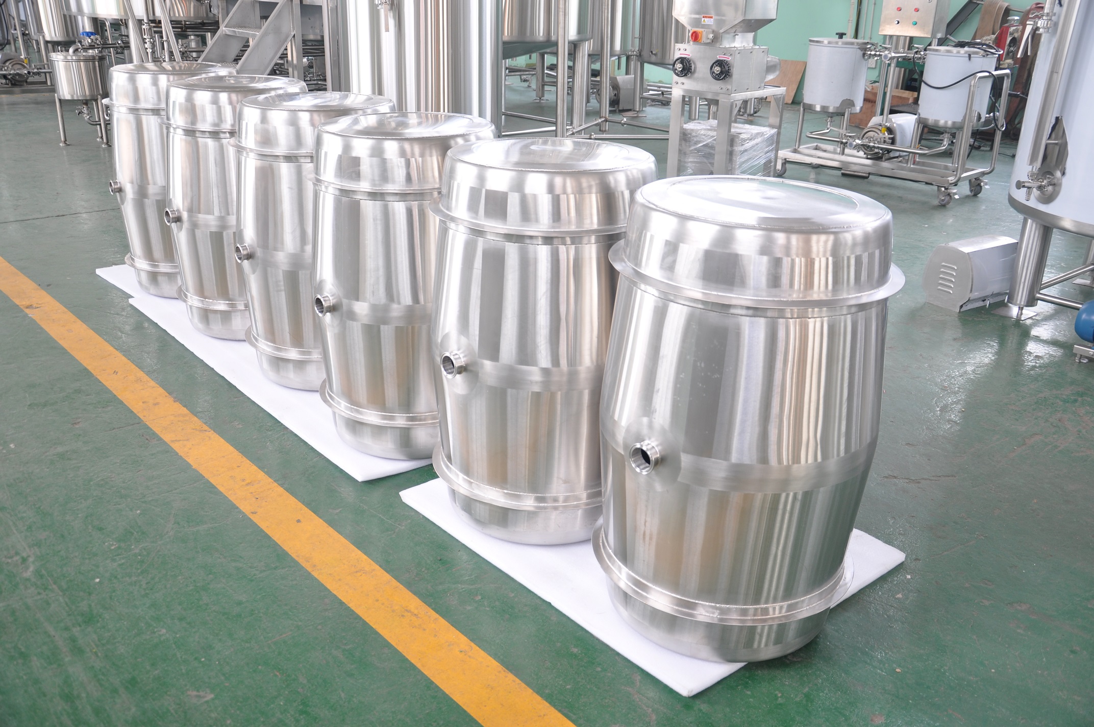 60 gallon Stainless Steel Wine Barrels
