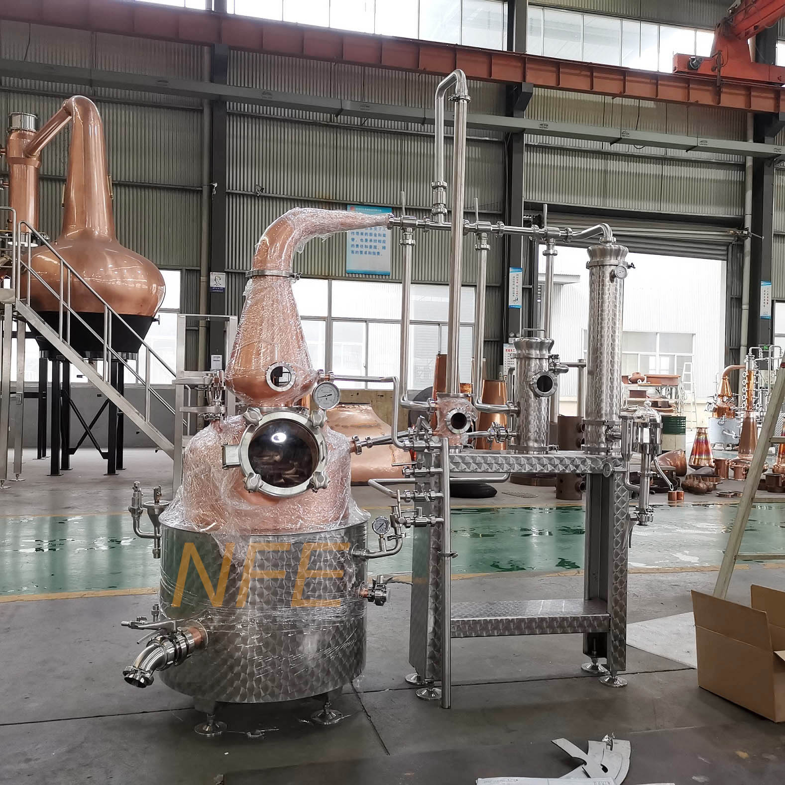New NFE 150L Distillation System Delivered to Australia!