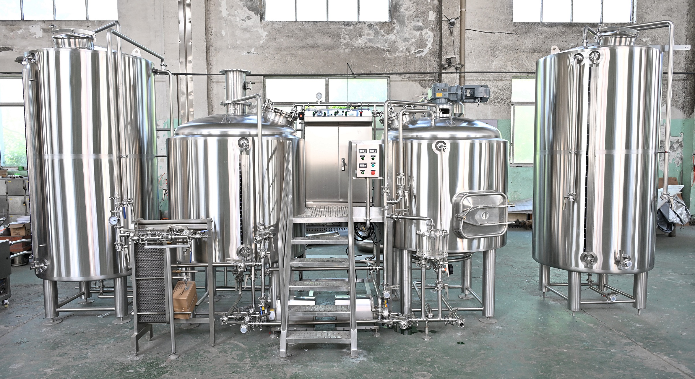 NFE 1000L Steam Brewing System was Delivered To Japan this week!