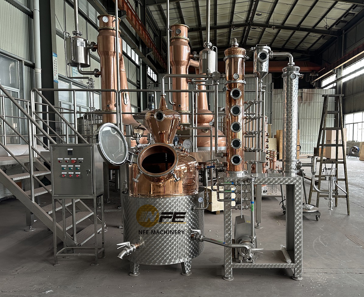 A New NFE 300L Distillery Equipment was Delivered to USA Last Week!