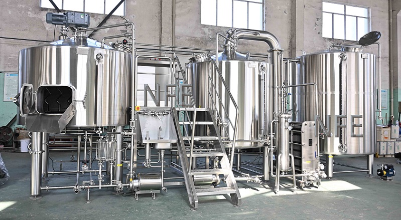 NFE Completes Production & Testing of 2,000L Brewing System for Georgian Client