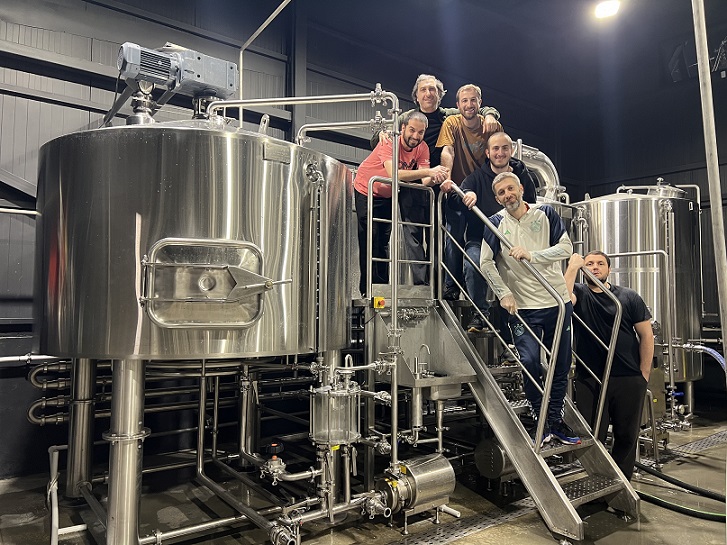 New NFE Turnkey 2000L Beer Brewing System Starts to Work in Georgia this Week!