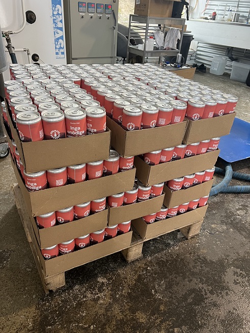 New NFE 1500 Cans/Hour Beer Canning Line Successfully Installed in Sweden